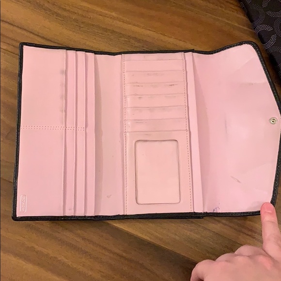 Coach large wallet and insert - Picture 2 of 9